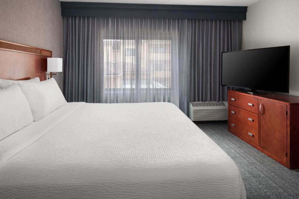 One-Bedroom King Suite with Sofa Bed interior